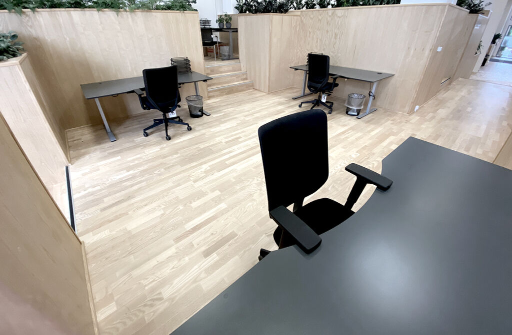 10m² Kontor i Open Office – MAGASINET Kontorhotel i Kattegat Silo